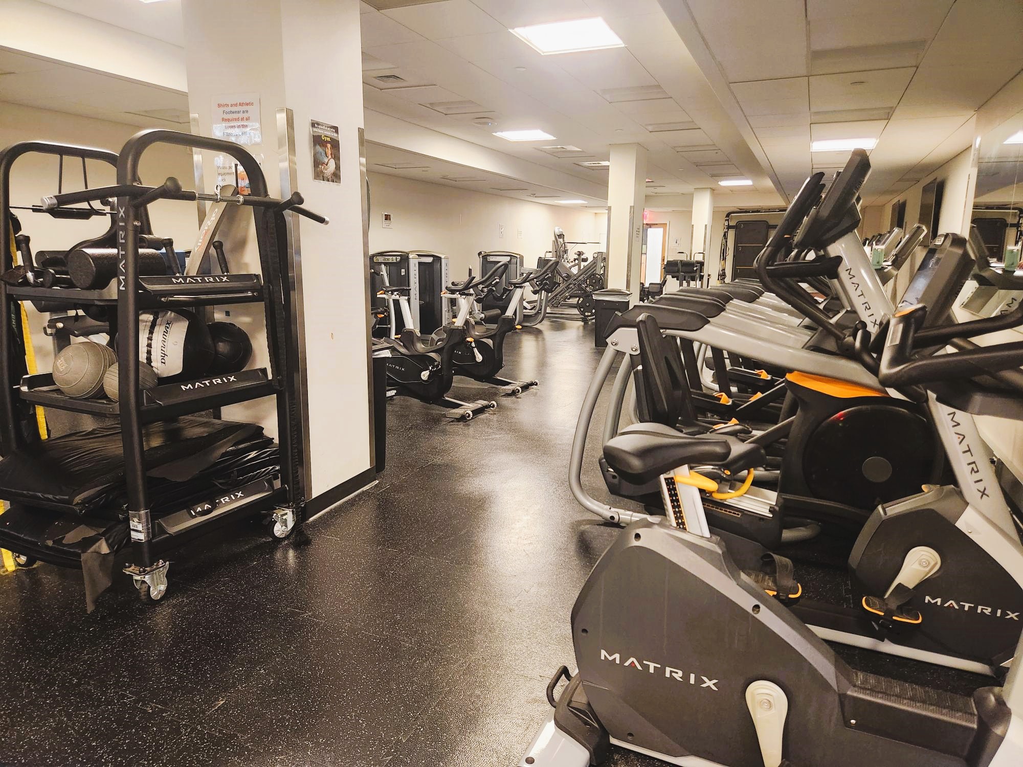 fitness center